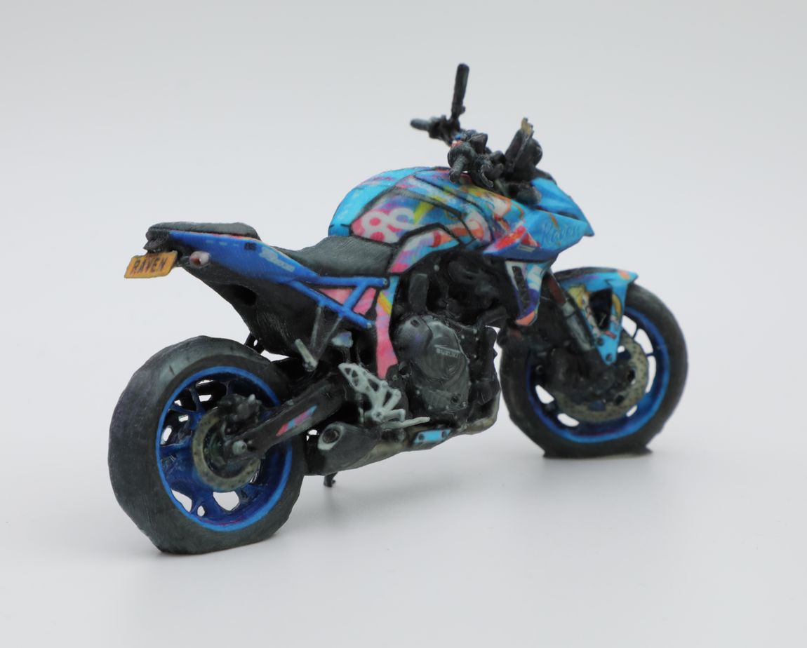 Scanned the real bike