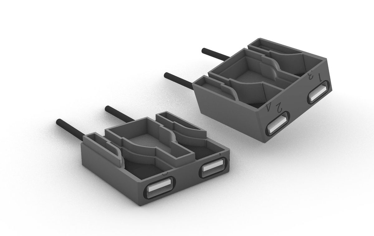 Prototyped, then batch produced